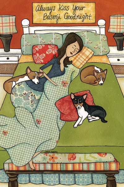 Jamie Morath: The Basenji Goodnight by Jamie Morath
