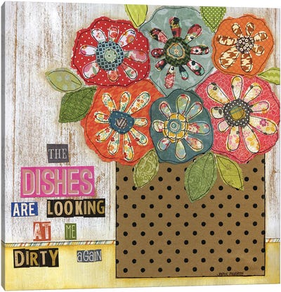 The Dishes Canvas Art Print - Jamie Morath