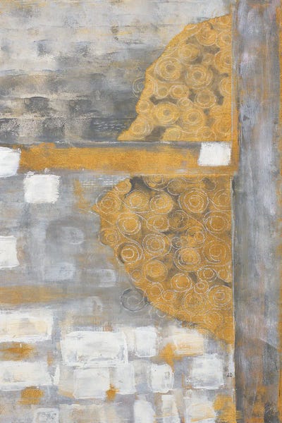 Golden Azteca I by Merri Pattinian canvas print