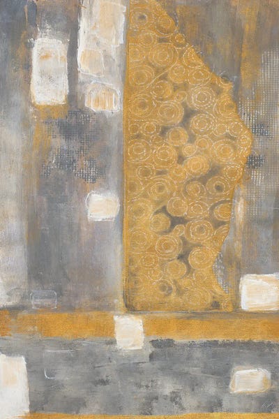 Golden Azteca II by Merri Pattinian canvas print