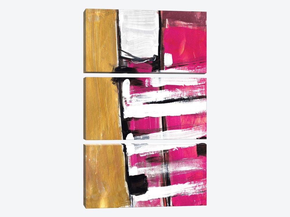 Hot Pink by Merri Pattinian 3-piece Art Print