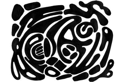 Intertwined I by Merri Pattinian multi panel art