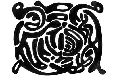 Intertwined II by Merri Pattinian multi panel art