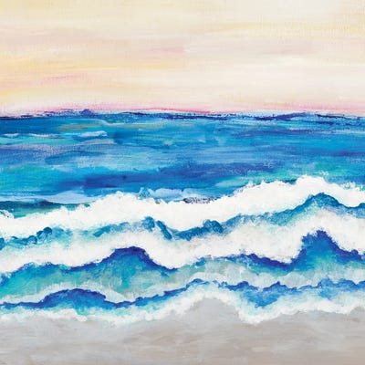 Rolling Waves I by Merri Pattinian multi panel art