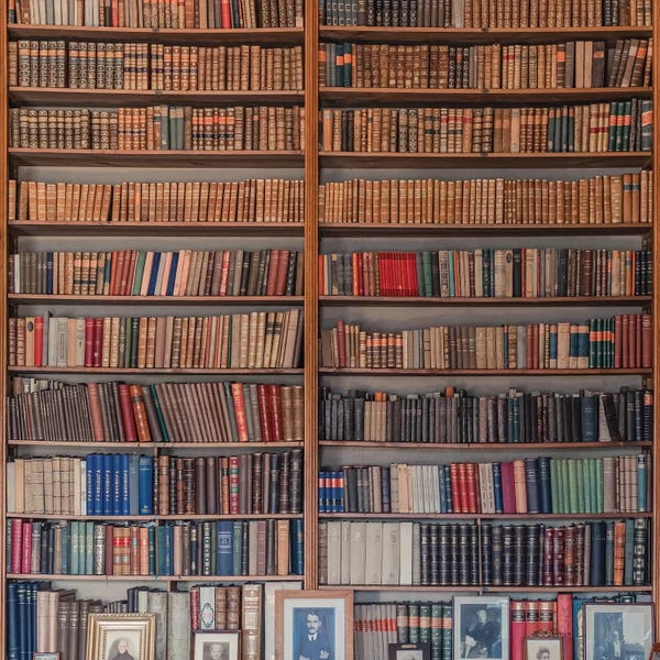 Still Life Photography: My Library by Miroslaw