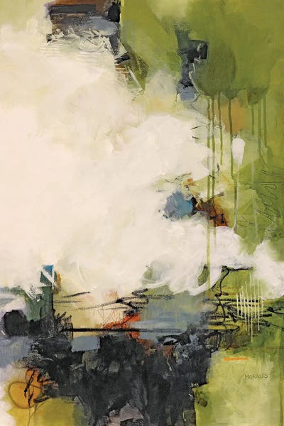 Effortless Earth Tone Abstracts: After The Rain by Maria Morales