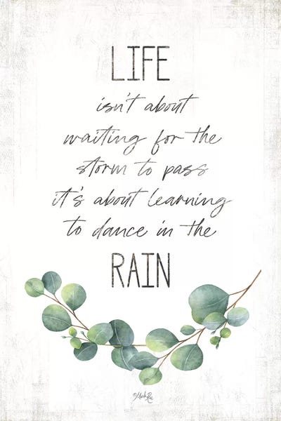 Modern Farmhouse Bedroom: Dance in the Rain by Marla Rae