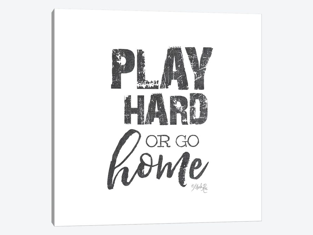 Play Hard by Marla Rae 1-piece Canvas Print