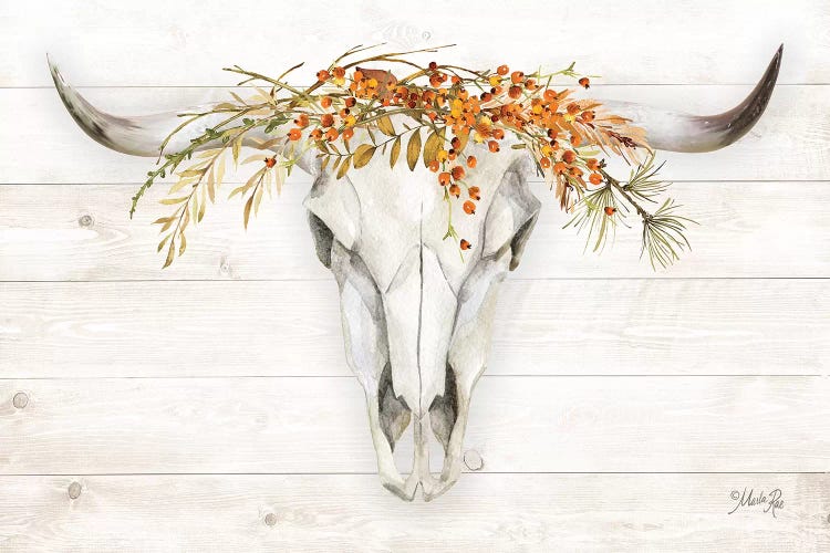 Fall Steer Skull