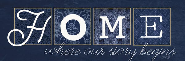 Home Where Our Story Begins On Blue