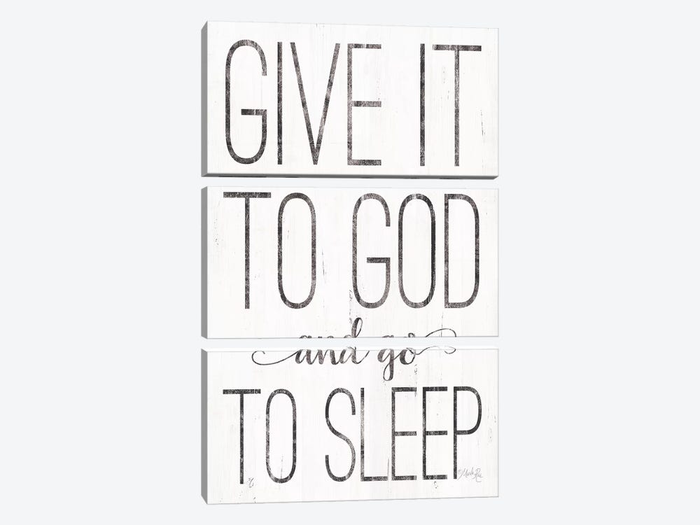 Give it to God by Marla Rae 3-piece Art Print