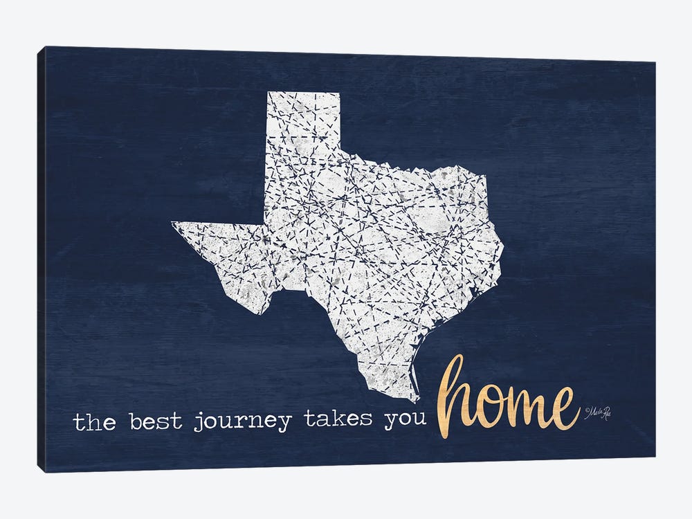 Best Journey - Texas by Marla Rae 1-piece Art Print