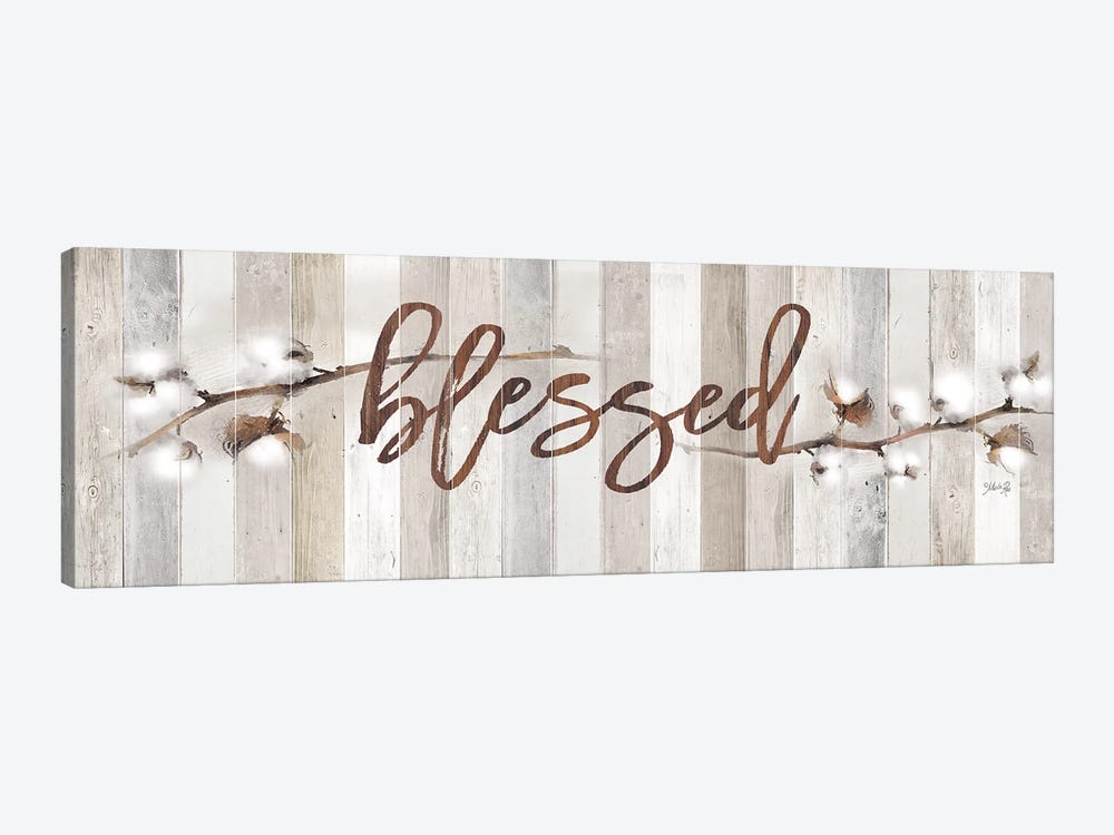 Cotton Stems - Blessed by Marla Rae 1-piece Art Print