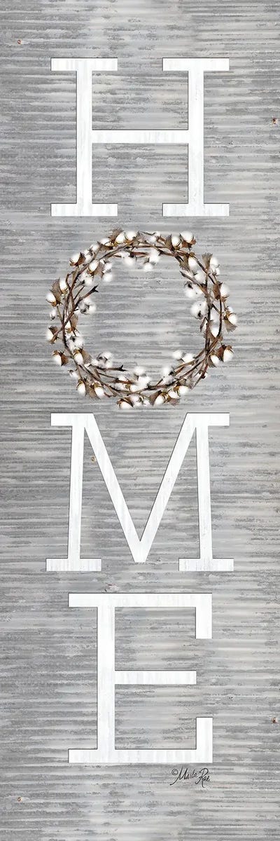 Home by Marla Rae canvas print