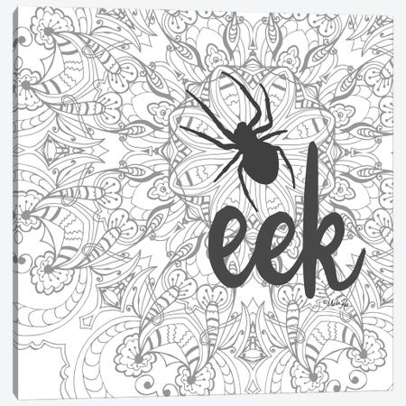 Spider Eek Canvas Print #MRR278} by Marla Rae Canvas Wall Art