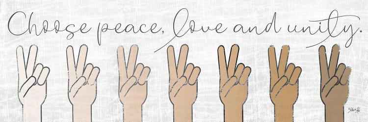 Choose Peace, Love And Unity