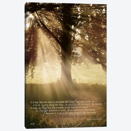 Stay On The Path Canvas Print #MRR318} by Marla Rae Canvas Print