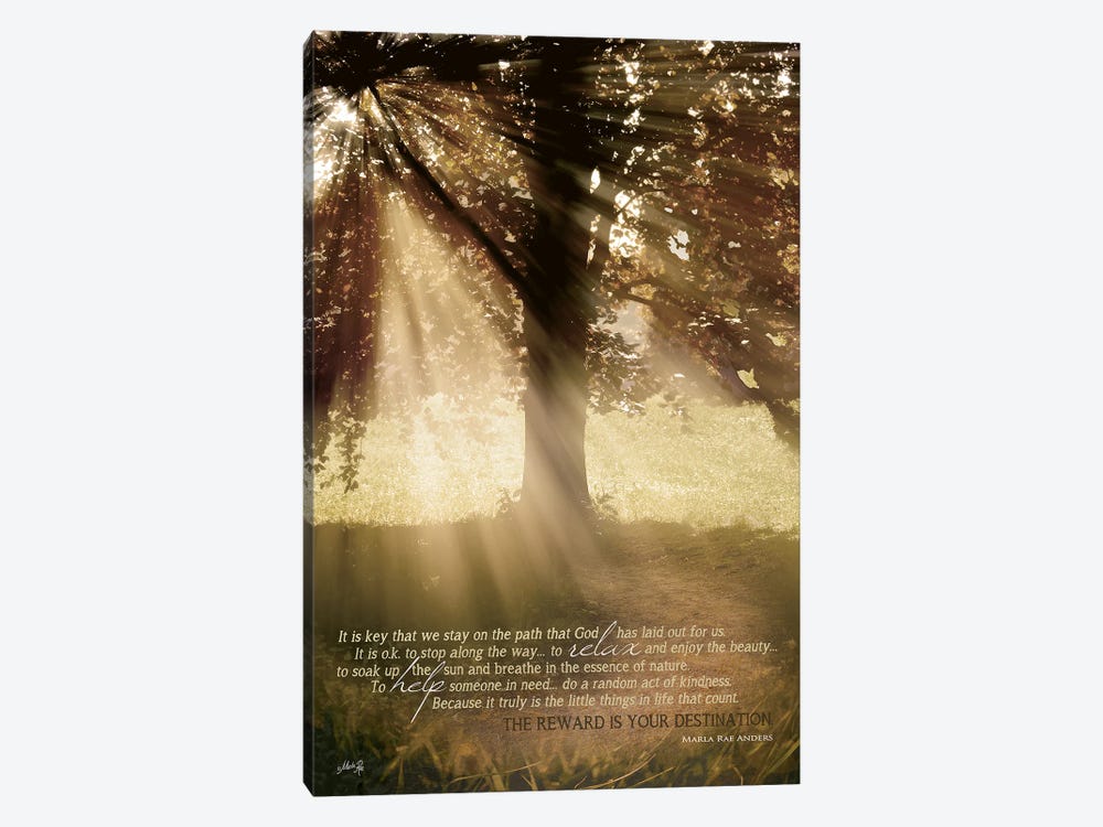 Stay On The Path by Marla Rae 1-piece Canvas Wall Art