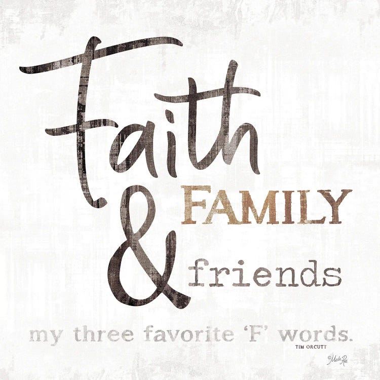 Three Favorite 'F' Words