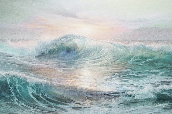 Marla Rae: Majestic Waves I by Marla Rae