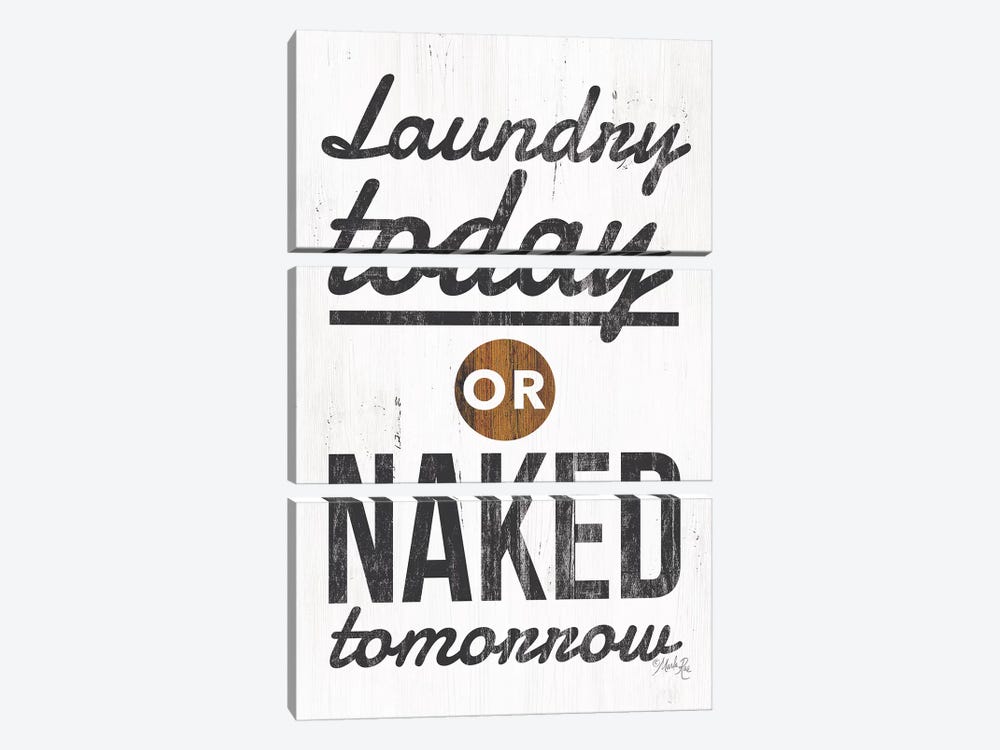 Laundry Today by Marla Rae 3-piece Art Print