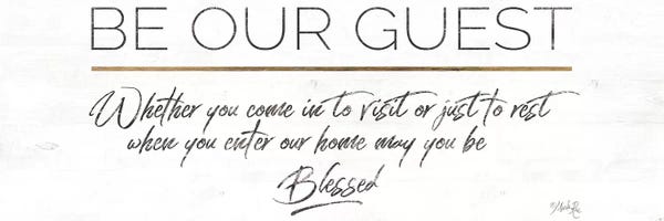 Modern Farmhouse Décor: Be Our Guest by Marla Rae