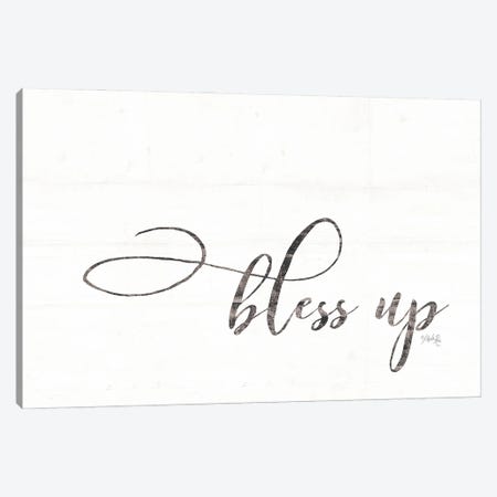 Bless Up Canvas Print #MRR9} by Marla Rae Canvas Print