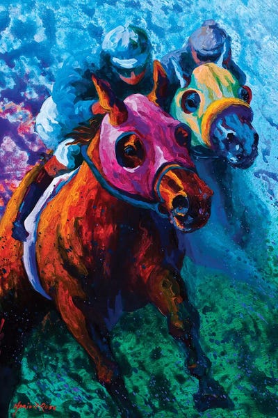 Bluebloods by Marion Rose art print