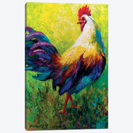 CEO Rooster Canvas Print #MRS29} by Marion Rose Canvas Art Print