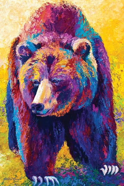 Grizzly Bears: Close Encounter by Marion Rose