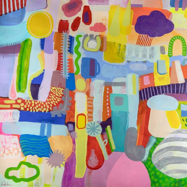 Office: Putting A Hat On The Day by Mary Robertson