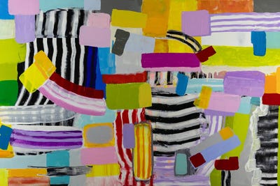 Kick Up Your Heels by Mary Robertson framed canvas print