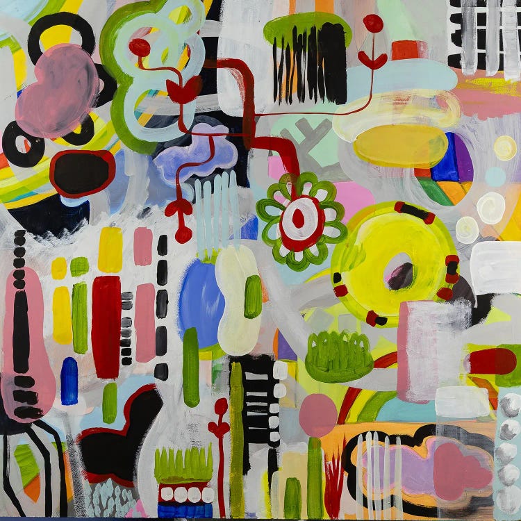 Cardio Flower by Mary Robertson wall art