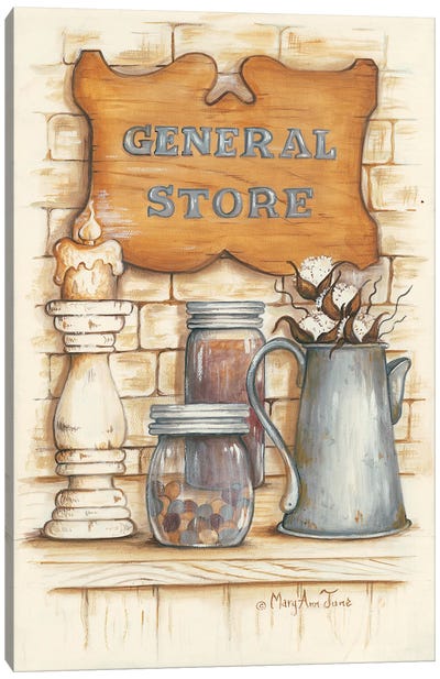 General Store Canvas Art Print