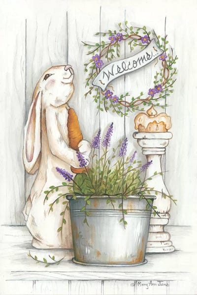 Rabbits: Welcome Bunny by Mary Anne June