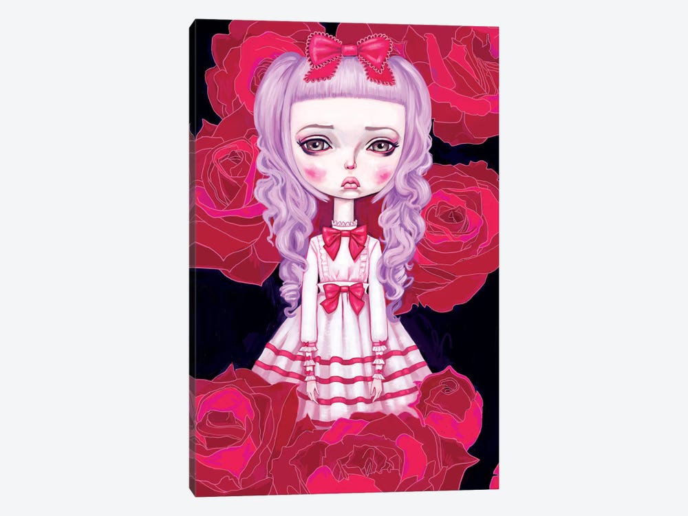 Sweet Lolita Rose by Melanie Schultz 1-piece Canvas Art Print