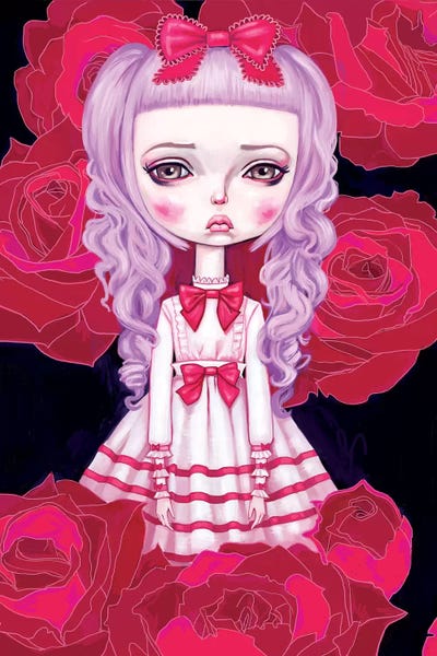 Black & Pink: Sweet Lolita Rose by Melanie Schultz