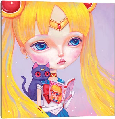 Sailor Moon Canvas Art Print - Anime Art