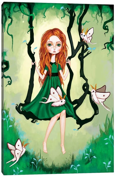 Forest Swing Canvas Art Print - Melanie Schultz