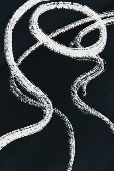 Organic Modern: Abstract Woman by Mambo Art Studio