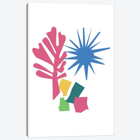Fireworks Cut Out Canvas Print #MSD147} by Mambo Art Studio Canvas Artwork