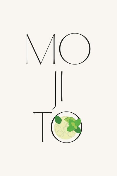 Mojito: Mojito Cocktail by Mambo Art Studio