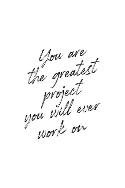 You Are The Greatest Quote by Mambo Art Studio multi panel art