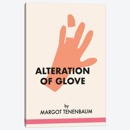 Margot Tenenbaum Glove Canvas Print #MSD169} by Mambo Art Studio Canvas Print