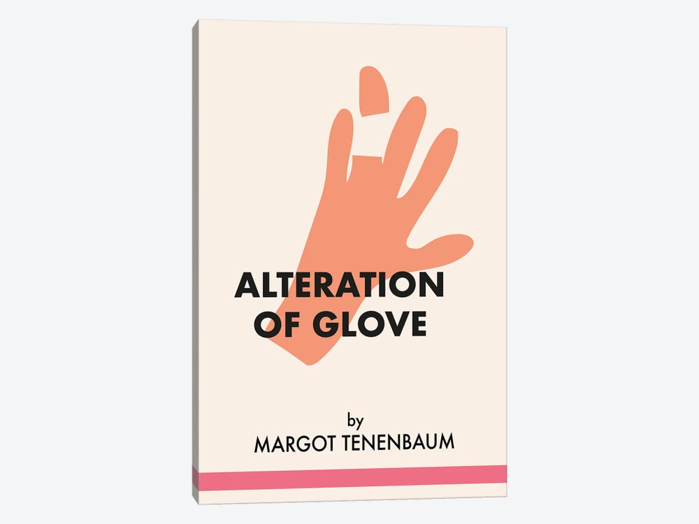 Margot Tenenbaum Glove by Mambo Art Studio 1-piece Canvas Art
