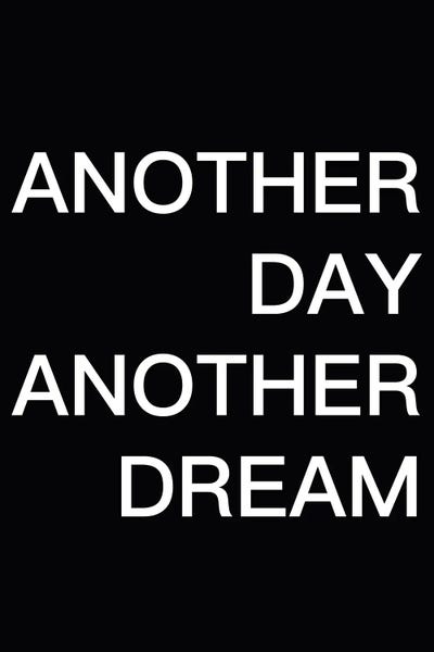 Black & White Digital Art: Another Day Another Dream by Mambo Art Studio