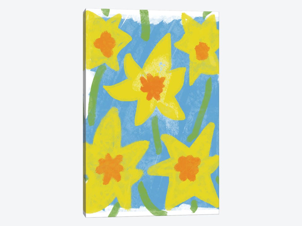 Daffodils by Mambo Art Studio 1-piece Art Print