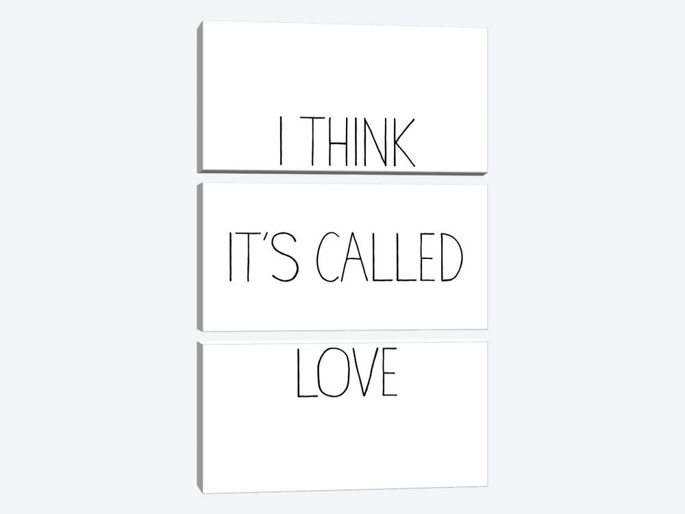 I Think It's Called Love by Mambo Art Studio 3-piece Canvas Wall Art