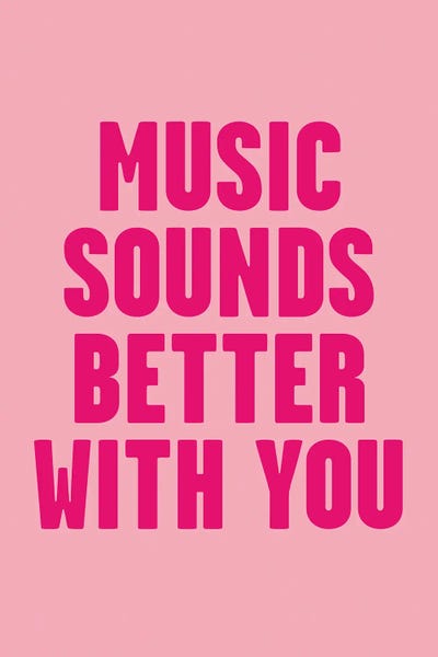 Mambo Art Studio: Music Sounds Better With You by Mambo Art Studio