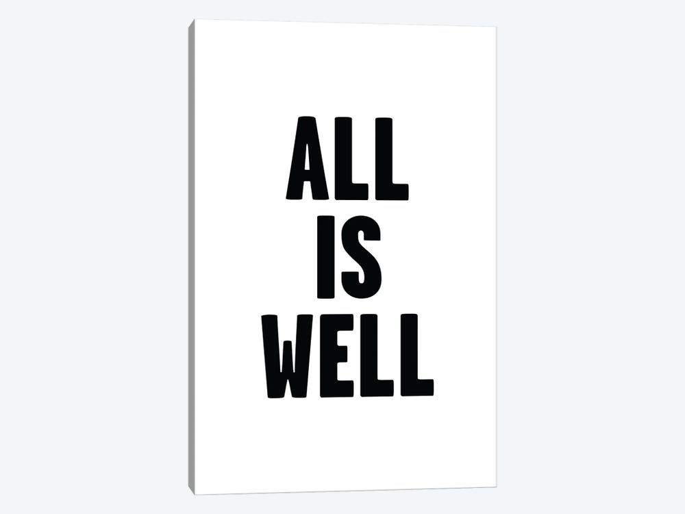 All Is Well by Mambo Art Studio 1-piece Canvas Art